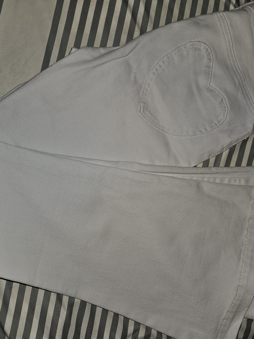 SHEIN High-Rise Jeans with Heart Back Pocket